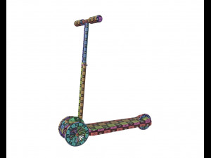 scooter children 3D Model