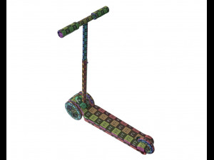 scooter children 3D Model