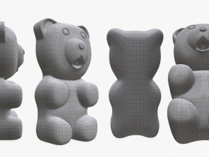 gummy bear Model 3D