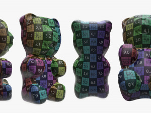 gummy bear Model 3D