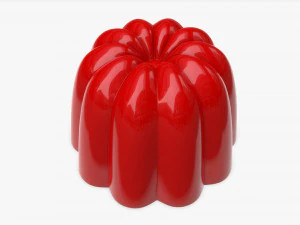 果冻布丁 3D 模型