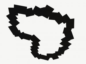 photos on ground heart shape 3D Модель