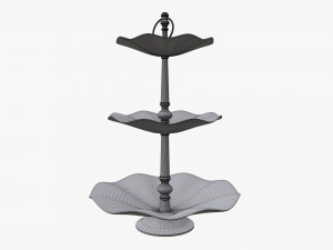 cake plate Model 3D