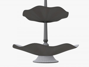 cake plate Model 3D