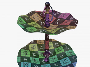 cake plate Model 3D