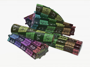 colorful jelly candies 3D Модель