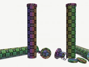 vitamin tube 3D Model