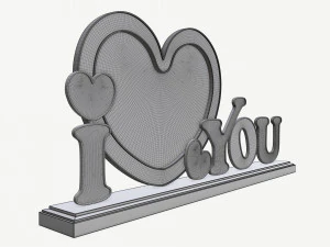 ramka na zdjęcia 04 Model 3D