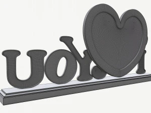 ramka na zdjęcia 04 Model 3D