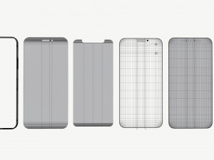 smartphone mock up 01 Modèle 3D
