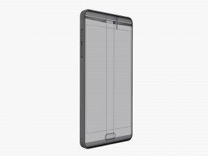 smartphone mock up 03 3D-Modell