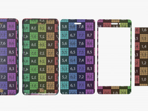smartphone mock up 03 3D-Modell