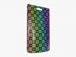 craft paper pouch bag 01 3D Model