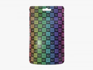 craft paper pouch bag 01 3D Model