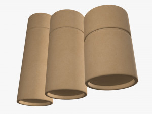 craft paper tube Model 3D