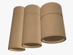 craft paper tube 3D Model