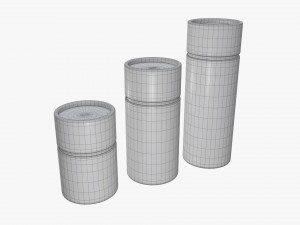 craft paper tube Model 3D