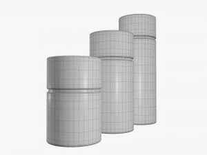 craft paper tube 3D Model