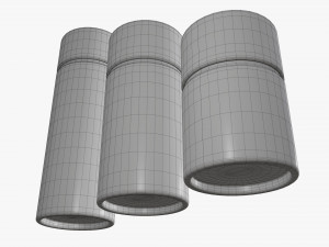craft paper tube Model 3D