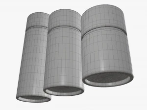 craft paper tube 3D Model