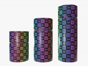 craft paper tube Model 3D