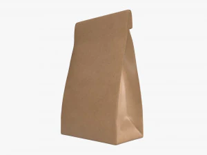 craft paper package 01 3D Model