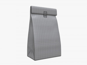 craft paper package 01 3D Model