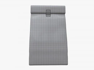 craft paper package 01 3D Model