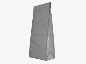 craft paper package 02 Model 3D