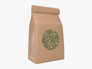 craft paper package 03 3D Model
