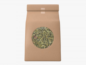 craft paper package 03 Modelo 3D