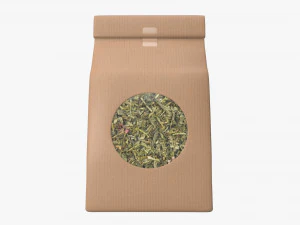 牛皮纸包装03 3D 模型