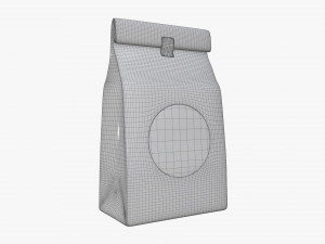 craft paper package 03 Modelo 3D