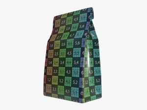 craft paper package 03 Modelo 3D