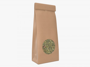 craft paper package 04 3D Model