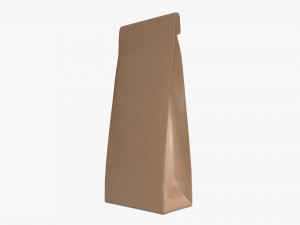 craft paper package 04 3D Model