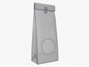 craft paper package 04 3D Model