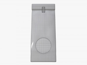 craft paper package 04 3D Model