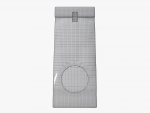 craft paper package 04 3D Model