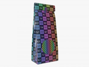 craft paper package 04 3D Model