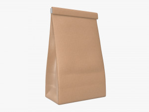 craft paper package 05 3D Model