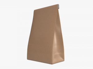 craft paper package 05 3D Model