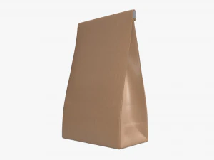 craft paper package 05 3D Model