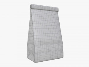 craft paper package 05 3D Model