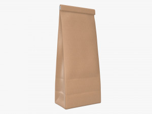 craft paper package 06 3D Model