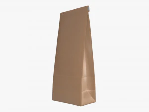craft paper package 06 3D Model