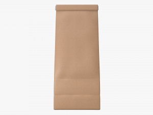 craft paper package 06 3D 模型