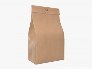 craft paper package 07 Modelo 3D