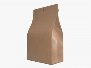 craft paper package 07 3D Model