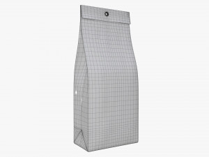 craft paper package 08 3D-Modell